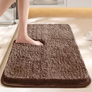 Manufacturer Bathroom Absorbent Anti Slip Carpet Bathroom Floor Mat Kitchen Wear resistant Door Mat