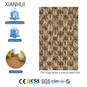 Manufacturer Bulk Discount High traffic Areas Wearing Sisal Carpet for Residential Interior and Fashion Retail Store Floor Rug