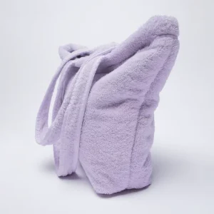 Manufacturer Candy Colored Towel Handbag Winter Hot Selling Ladies Shopping Tote Bag