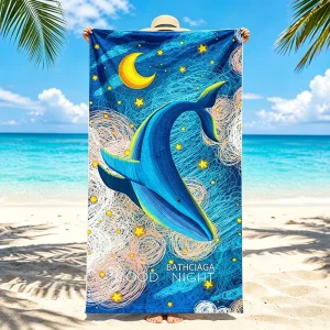 Manufacturer Custom 100% Cotton Eco Friendly Soft Water Absorbent Digital Printing Beach Towels