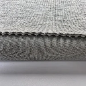 Manufacturer Custom 280GSM 50%Rayon 40%Polyester 10%Spandex Knit Viscose Air Layer Scuba Fabric For Tracksuit Jacket Dress