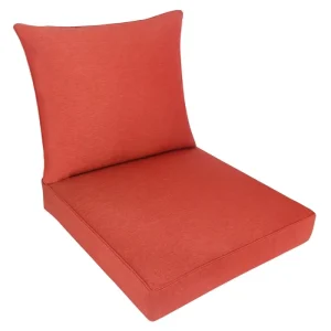 Manufacturer Custom Waterproof Outdoor Garden Chair Seat Cushion Washable Removable Patio Bench Mat Office Dining Room Pad