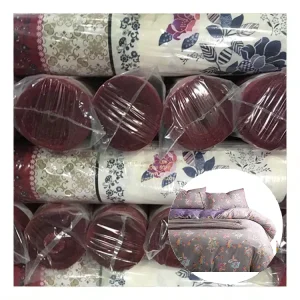 Manufacturer Custom Your Design Disperse Print Twill Brush Microfiber Polyester Bedsheet Bedding Fabric Roll