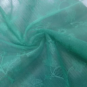 Manufacturer Direct Custom Chantilly Lace Fabric 100% Nylon Breathable Home Textile Use Medium Weight