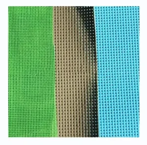 Manufacturer Fluorescent Flame Retardant Vinyl PVC Woven Coated Polyester Mesh for Construction Industry Mesh2026