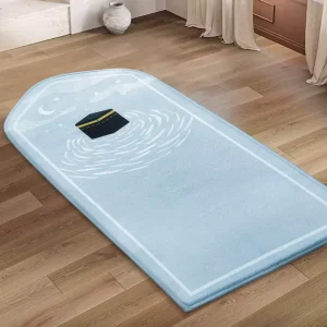 Manufacturer Handmade Thick Memory Foam Padded Islamic Tapis Prayer Mat Muslim for Kids