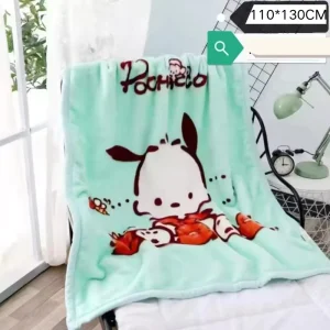 Manufacturer High Quality Cute Animals Patterns Super Soft Fleece Fluffy Raschel Baby Kids Blanket