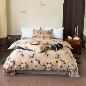 Manufacturer Home Textile Double Soft Cotton Duvet Cover Printed Patterns
