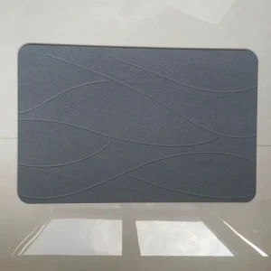 Manufacturer Luxury Diatomaceous Earth Solid Pattern Anti Slip Massage Bathroom Floor Mat Machine Made