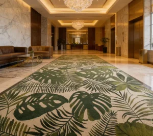 Manufacturer Modern Tufted Printed Wall to Wall Carpet Rolls with Nylon Hotel Washable Stain Resistant for Hotel Guest Rooms