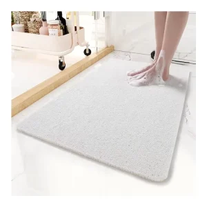 Manufacturer Non Slip Comfort Bathtub Mats PVC Loofah Shower Mat Anti slip Pvc Bath Mats for Wet Areas with Drain