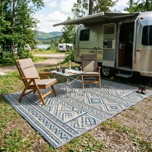 Manufacturer Outdoor Volleyball Courts Carpet Courtyard Backyard PP Materials Balcony Mat Water Resistant Outdoor Runner Rugs