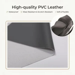 Manufacturer PVC Leather Fabrics Blackout Waterproof for Upholstery Home Textile Aging Resistant Motorcycle