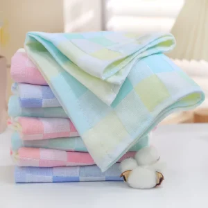 Manufacturer Perfect Bath Washcloth Gift Pure Cotton Gauze Towel Universal Face Cleansing Grid Eco Friendly
