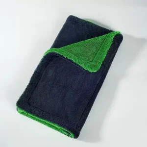 Manufacturer Thickened Super Absorbent 1200GSM Braid Car Wash Microfiber Twisted Loop Car Cleaning Towel