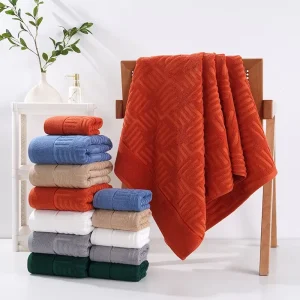 Manufacturer Woven Pure Cotton Thick Hand Towel for Household Use Absorbent Non Shedding Soft Daily Necessities