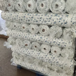 Manufacturers 100% Polyester Home Textile Fabrics Disperse Printing Fabric Roll for Making Bed Sheet