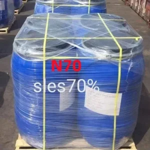 Manufacturers 70% SLES for Laundry Detergent SLES Gel SLES Chemicalm Price Sodium Lauryl Sulfate Texapon N70