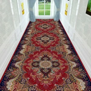 Manufacturers Custom Luxury Long Persian Aisle Runners Rug Walkway Home Hallway Floor Carpet Roll