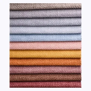 Many Colors Home Textile Thicken Upholstery Polyester Sofa Fabric for Furniture