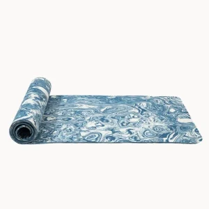Marbled TPE Yoga Mat Non Slip Eco Friendly 6mm Waterproof Durable Pilates Boutique Studio Exercise Aesthetic Workout Pad