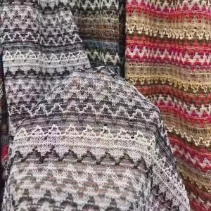 Marigold Colorful Knitted Lace Crochet Fabrics for Beach Dress Woman Clothing Man Shirt Making