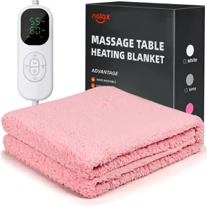 Massage Table Electric Heated Blanket Super Warm Cashmere Fabric Heating Blanket