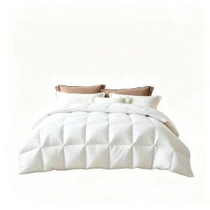 Master Bedroom White Goose Down Comforter High Class Residential Bedding Set Quilt Insert Luxury Soft Touch Beddin
