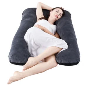 Maternity Pillow Nursing Pillow for Pregnant Women With Detachable Velvet Cover Pregnancy Pillow