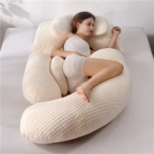 Maternity Pillow OEM ODM Soft Cozy Pregnancy Pillow for Pregnant Women