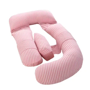 Maternity Plaid Pillow for Pregnancy Comfort During Pregnancy