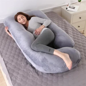 Maternity Pregnancy Pillow for Sleeping Full Body Support Cushion for Pregnant Women Nursing Pillow Pregnancy Supplies