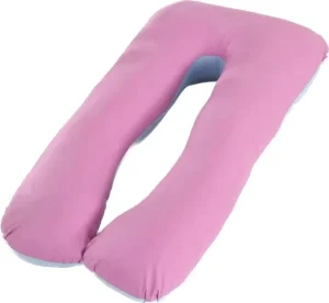 Maternity Pregnancy Pillow for Women U Shape Design with Soft Polyester Filling Provides Full Body Support