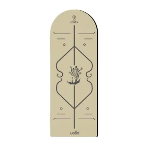Matte Arch Half Round Yoga Mat PU Surface Natural Rubber Non-Slip Ground Grip Workout Mat