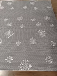 Mattress Ticking Fabric Grey Color 180GSM