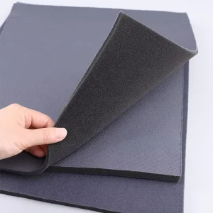 Medical Perforated PU Foam Laminate Composite Fabric Skin friendly Anti bacterial Backing Breathable for Orthopedic Supports