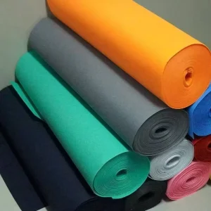 Medium Weight Breathable Non-Woven Fabric Air Flow Nonwoven Material Customizable Sheet Roll