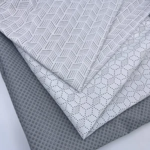 Medium Weight Soft Durable Polyester Woven Fabric for Upholstery Breathable Sewing Roll Packing Printed Pattern Warp Knitted