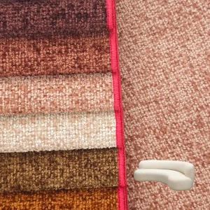 Medium Weight Woven Chenille Sofa Upholstery Fabric Tear Resistant 100% Polyester Fabric for Furniture Covers and Bags