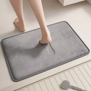 Memory Foam Bath Mat for Airbnb High Quality Durable Guest Rug