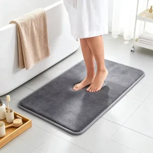 Memory Foam Bath Mat for Bedroom Multi purpose Soft Area Rug