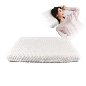 Memory Foam Bed Pillow for Back Side and Stomach Sleepers