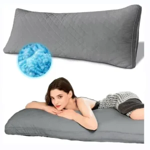 Memory Foam Body Pillow Full Large Body Pillows Firm Fluffy Long Bed Pillows for Adults Sleeping