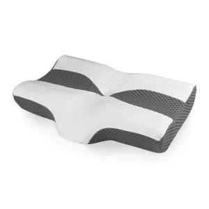 Memory Foam Butterfly Shape Cervical Pillows Ergonomic Neck Pain Relief Reemovable Washable Cover function pillows positioners