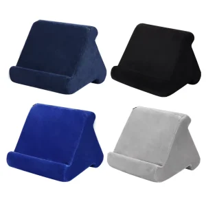 Memory Foam Compressible Reading Tablet Pillow with Multi-angle Design for Hotel Sleeping Camping Use Body Support