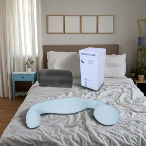 Memory Foam Cuddle Cooling Pregnancy Pillow Maternity Pillow for Sleeping Full Body Pillow