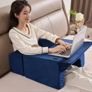 Memory Foam Cushion Arm Rest Pillow for Reading in Bedroom or Gaming