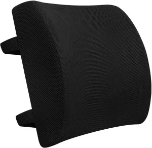 Memory Foam Lumbar Support Cushion Cross Border Reading Bed Rest Car Seat Office Sleeping Mesh Customized Color Logo