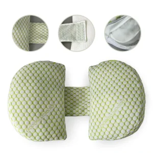 Memory Foam Pillow Neck Pregnancy Pillow for Side Sleeping and Back Pain Relief