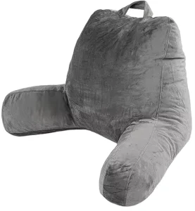 Memory Foam Support Cushion Bed Rest Arm Back TV and Reading Pillow